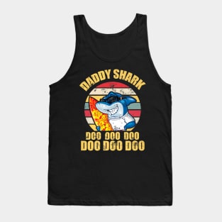 Daddy Shark Doo Doo Doo Fathers Day 2023 Tank Top